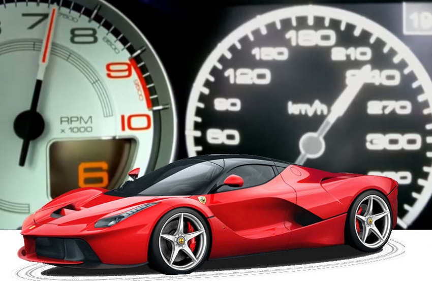 KAD CESTA POSTANE PISTA: Ograničenje brzine na autocestama je 130 km na sat. &quot;Majstor&quot; Ferrarijem jurio 100 km više!